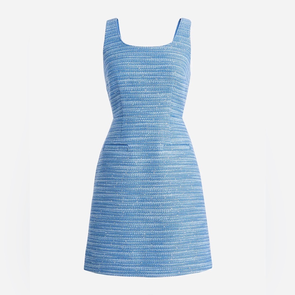 J.Crew Mini sheath dress in sequin tweed BP602